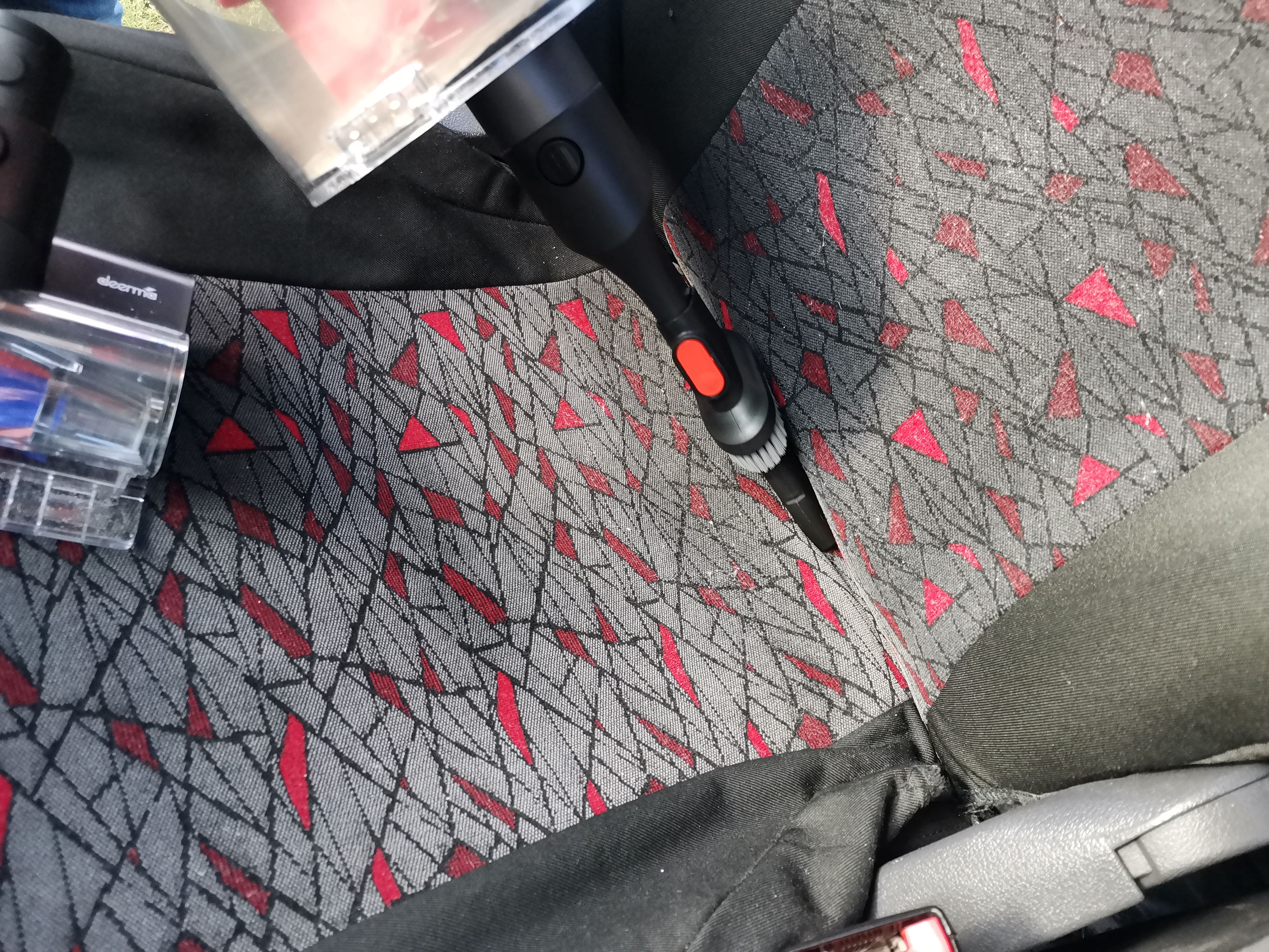 Deerma T50W уборка автомобиля